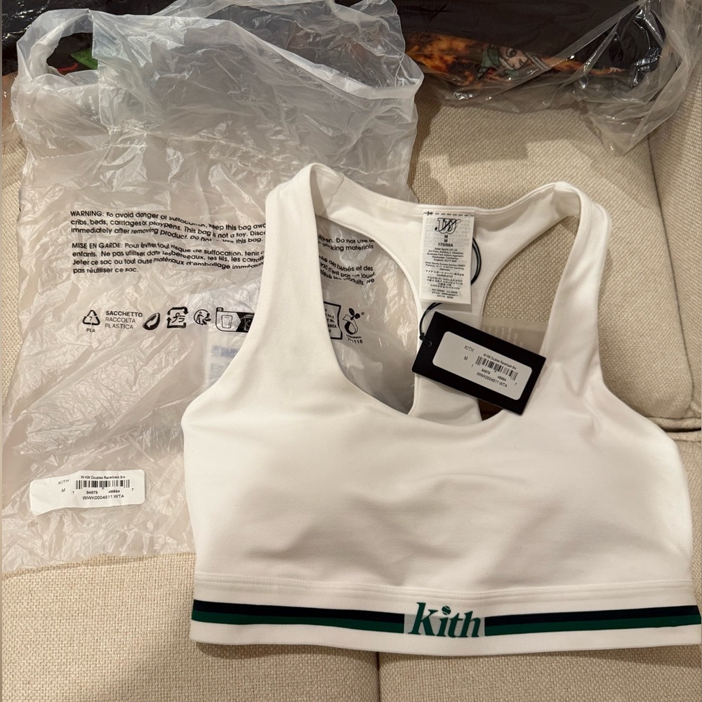 KITH Women for Wilson Doubles Racerback Bra (size M) NWT